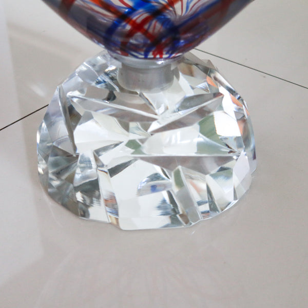 VENINI Alessandro Mendini 8/50 Limited Edition Art Glass Simirone Amphora Vase