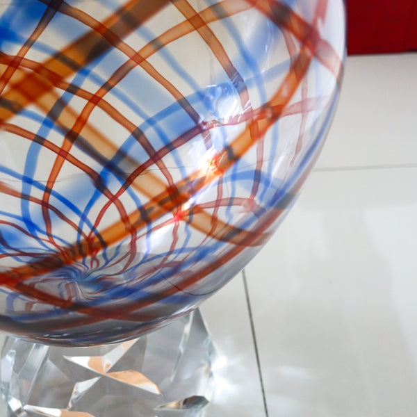 VENINI Alessandro Mendini 8/50 Limited Edition Art Glass Simirone Amphora Vase