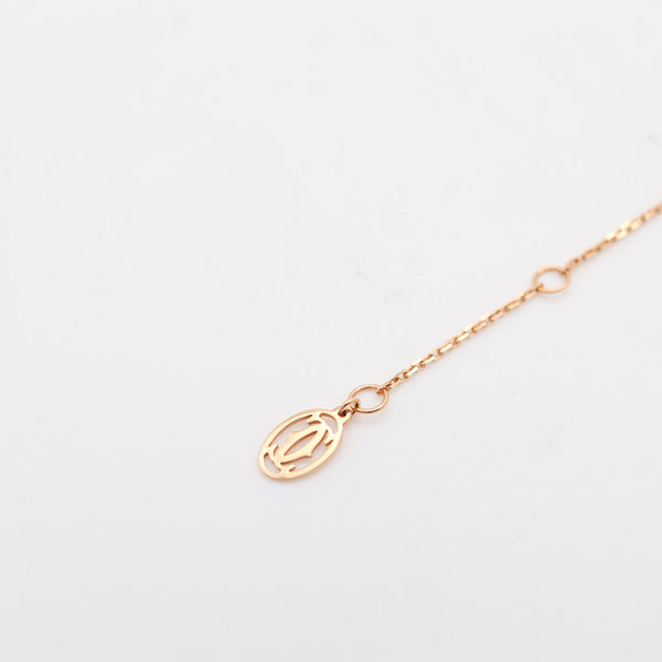 CARTIER Paris D'Amour Bracelet In Solid 18Kt Yellow Gold With a VVS Diamond