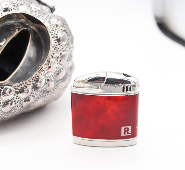 BUCCELLATI Milano 1970 Strawberry Shaped Desk lighter In Solid .925 Sterling Silver