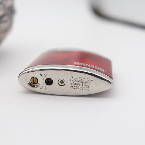 BUCCELLATI Milano 1970 Strawberry Shaped Desk lighter In Solid .925 Sterling Silver