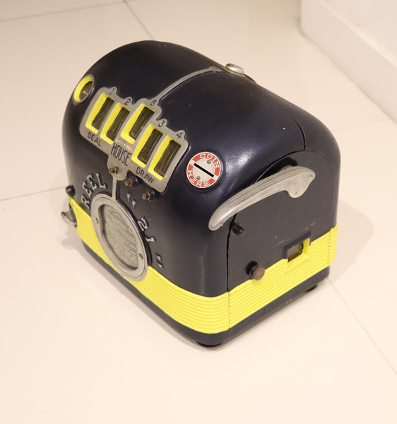 TRADE SIMULATOR 1935 Gaming Daval Reel "21" Amusement Machine In Steel
