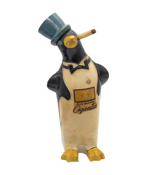 WILLIE KOOL 1938 The Penguin Figural  Bar And Table-Desk Electric Lighter