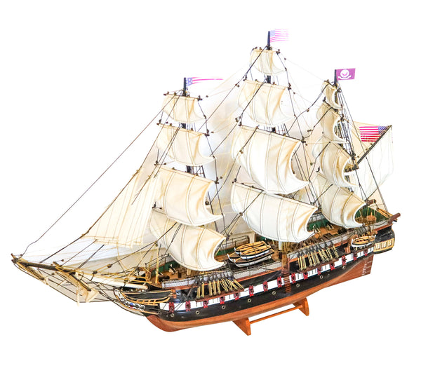 USS CONSTITUTION Warship American Historical Scale Model Warship In Wood