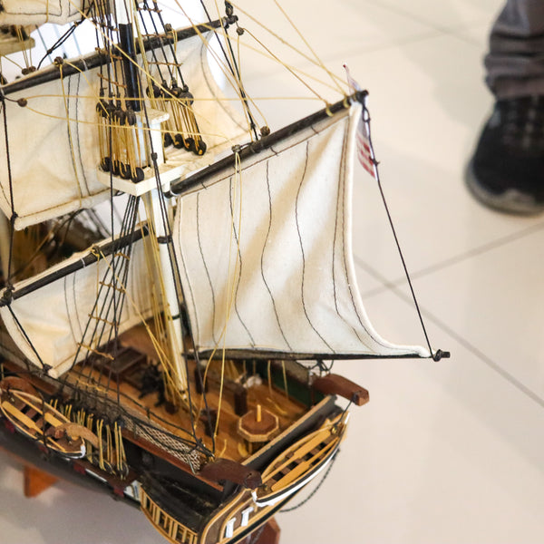 USS CONSTITUTION Warship American Historical Scale Model Warship In Wood