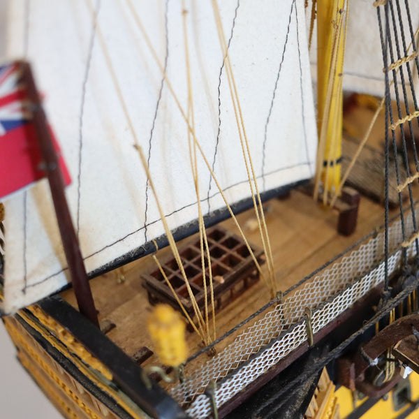 HMS VICTORY Royal Navy Model Scale Warship In Wood Trafalgar Admiral Nelson
