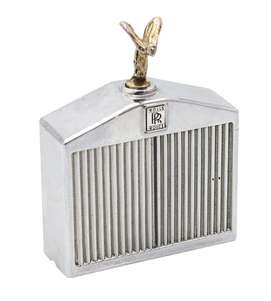 ROLLS ROYCE 1940-50 London Pocket Striker Lighter In Chromed Steel