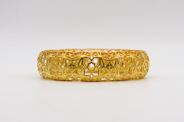 -Tiffany & Co. Paloma Picasso Marrakesh Bangle Bracelet In 18Kt Vermeil Over Sterling