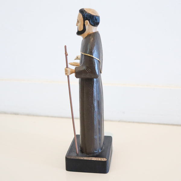 PUERTO RICO Domingo Orta Carved Wood "Santos De Palo" Of San Francisco De Assisi