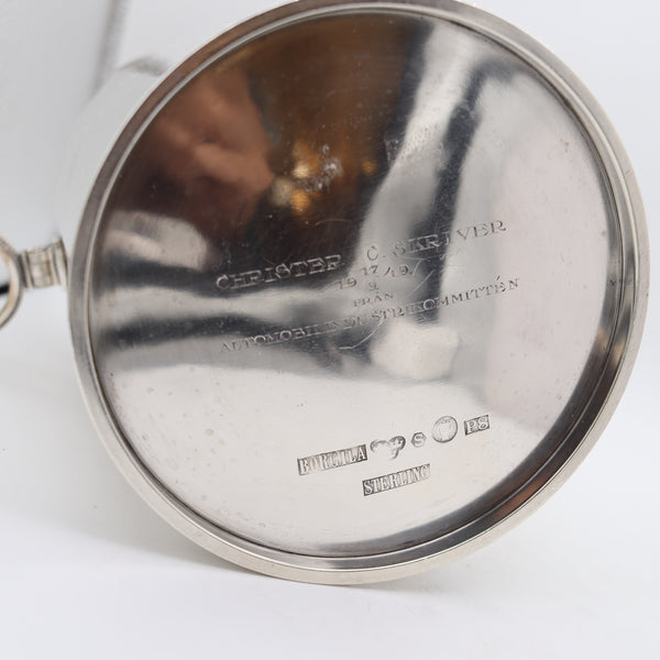 ERIK FLEMING For Atelier Borgila Sweden 1941 Art-Deco Cigars Humidor In .925 Sterling