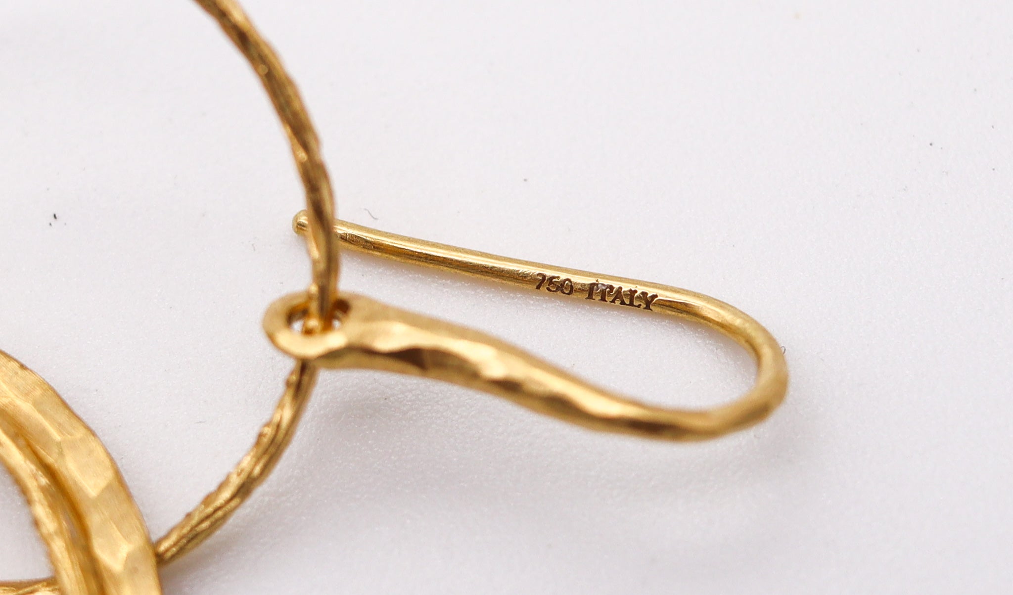 TIFFANY & CO. 1982 By Paloma Picasso Dangle Circles Earrings