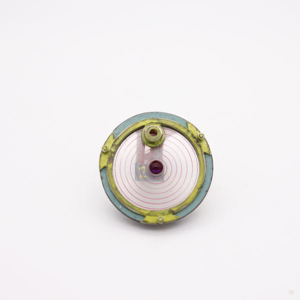 CHRISTIAN QUICENO 2017 Conceptual Sculptural Ring In Recycled Materials