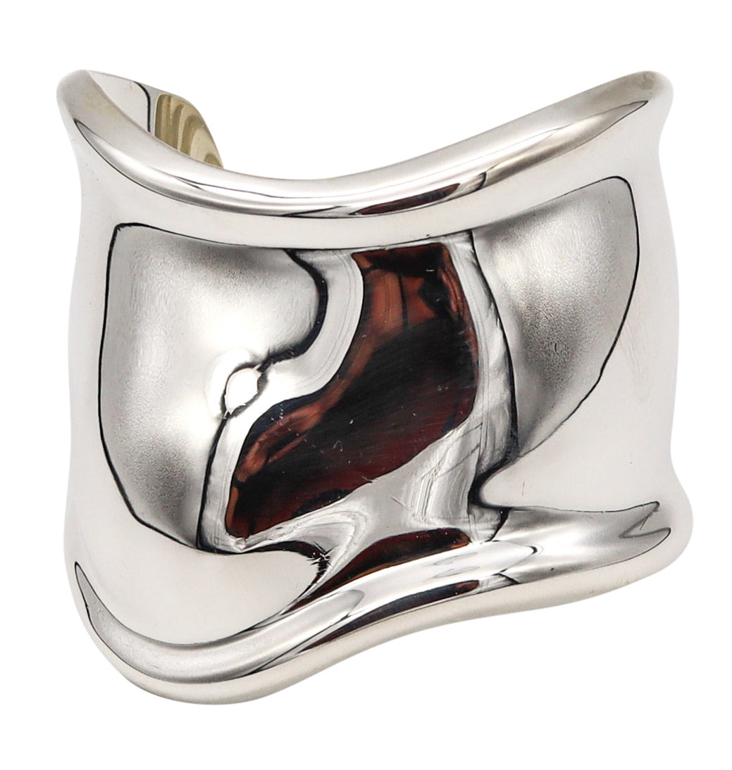 『5年保証』 TIFFANY & CO. 1980 Elsa Peretti Vintage RIGHT Bone Cuff In アクセサリー