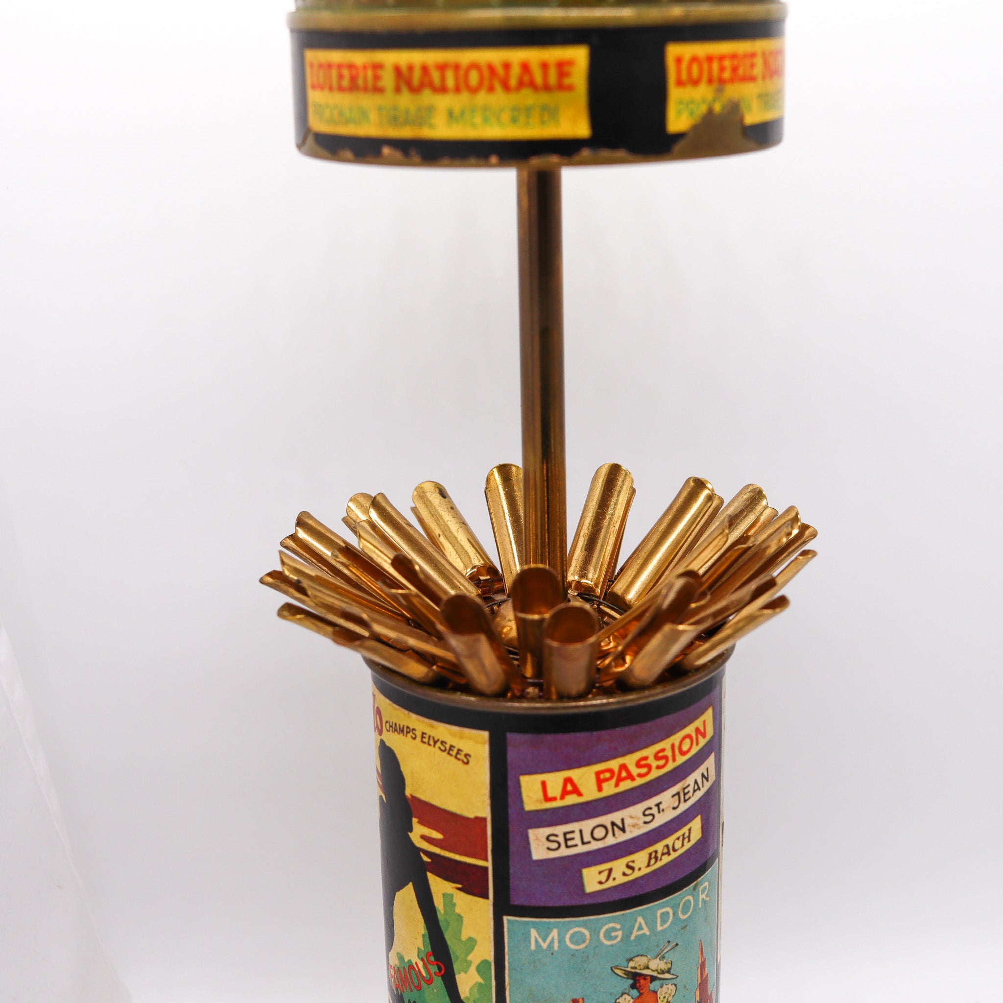 french mcm atomic cigarette dispenser French 1930 Art Deco Parisian Moorish Kiosk Cigarette Dispenser Mecha –  Treasure Fine Jewelry