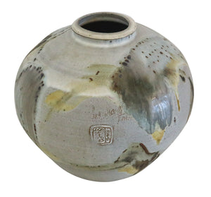 PAUL CHALEFF 1986 Art Pottery Dragon Kiln Fired Oversized Decorative Vase