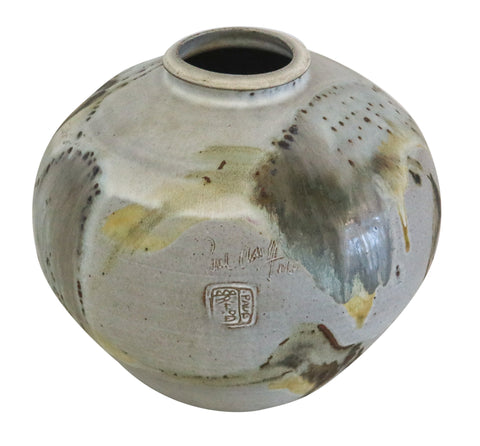PAUL CHALEFF 1986 Art Pottery Dragon Kiln Fired Oversized Decorative Vase