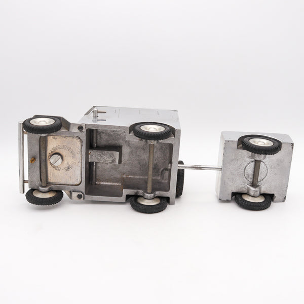 Baier German 1947 Army Truck Lighter Cigarette Holder And Ashtray In Aluminum