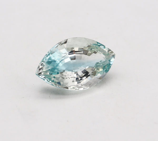 -Certified Marquise Faceted Cut Loose Blue Topaz Of 118.10 Carats