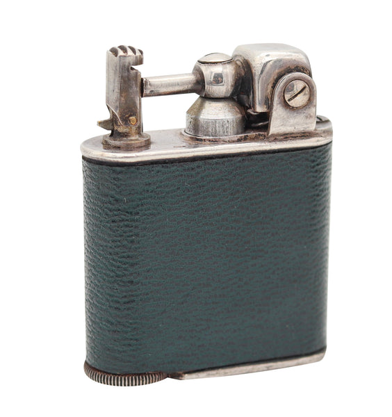 LANCEL Paris 1935 Pocket Petrol Lighter Rare Collectible New In Box-Instructions