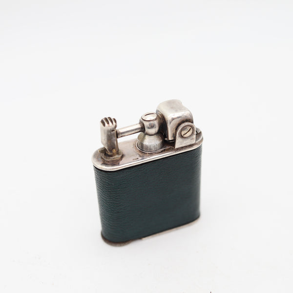 LANCEL Paris 1935 Pocket Petrol Lighter Rare Collectible New In Box-Instructions