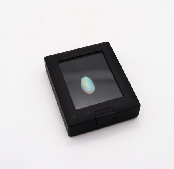 CERTIFIED Australian Precious Opal Oval Cabochon Cut 4.67 Carats AGL-1127038
