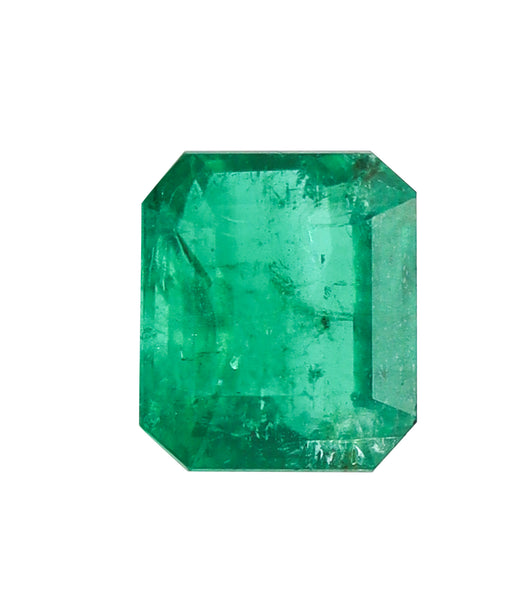 CERTIFIED Emerald Rectangular Shape Vivid Green 2.89 Carats AGL-1128590