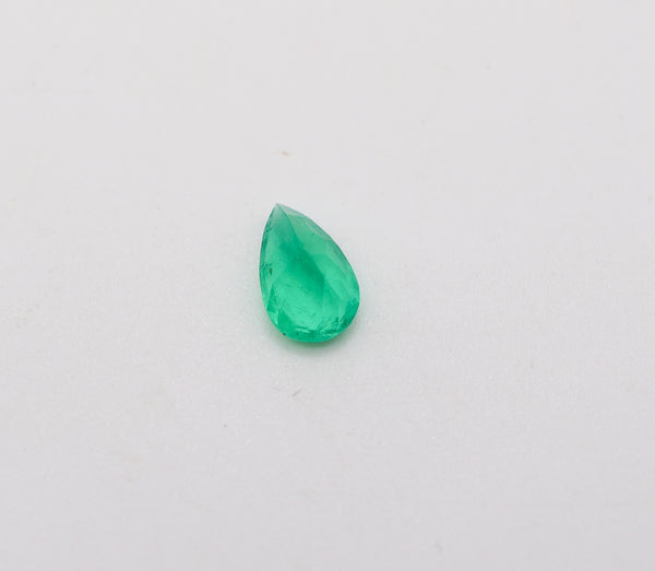 CERTIFIED Emerald Pear Shaped Vivid Green 1.91 Carats AGL-1127036