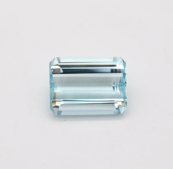 GIA CERTIFIED Natural Blue Aquamarine Rectangular Cut 31.79 Carats GIA-5191954119