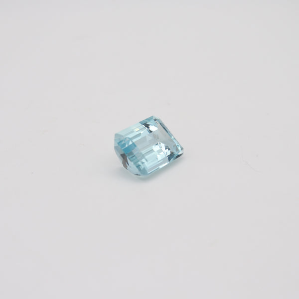 GIA CERTIFIED Natural Blue Aquamarine Rectangular Cut 31.79 Carats GIA-5191954119