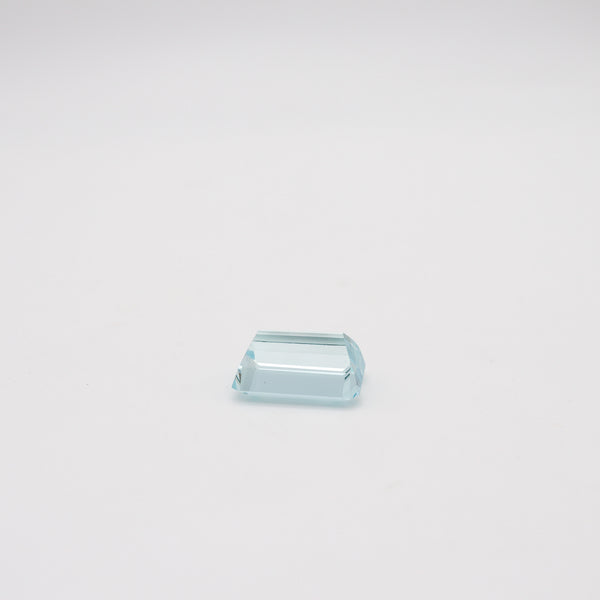 GIA CERTIFIED Natural Blue Aquamarine Rectangular Cut 31.79 Carats GIA-5191954119