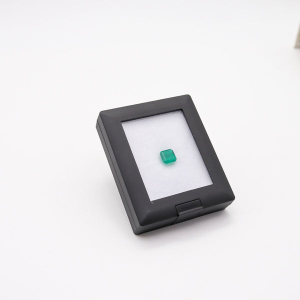 GIA CERTIFIED Colombian Emerald Square Shape Vivid Green 2.45 Carats GIA-2211570712