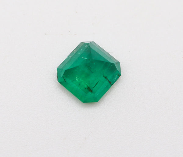 GIA CERTIFIED Emerald Square-Cut Shape Vivid Green 2.87 Carats GIA-5211570703