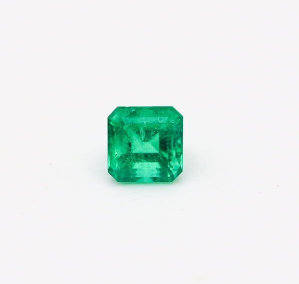 GIA CERTIFIED Colombian Emerald Square Shape Vivid Green 3.28 Carats GIA-5211640434