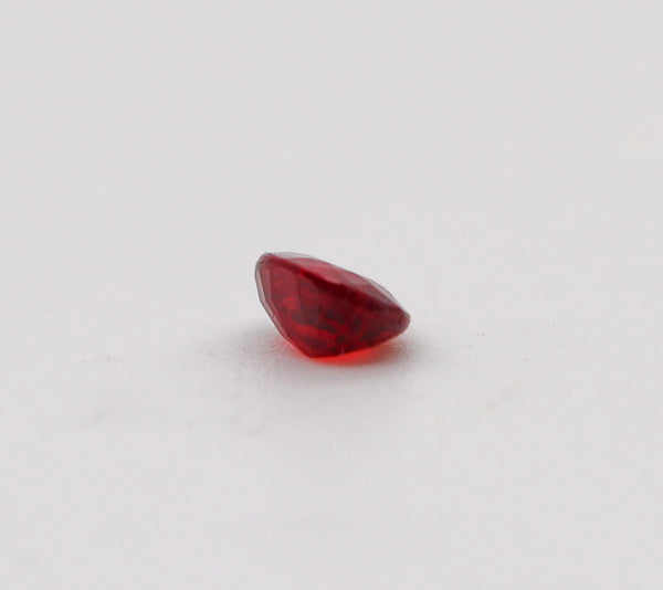 CERTIFIED RUBY No Heat Oval Shape Intense Vivid Red Ruby 1.026 Carats Cert-B34715