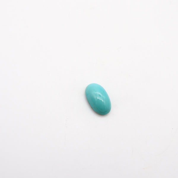 GIA CERTIFIED Natural Blue Turquoise Oval Cabochon Cut GIA-2191276494