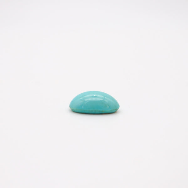 GIA CERTIFIED Natural Blue Turquoise Oval Cabochon Cut GIA-2191276494