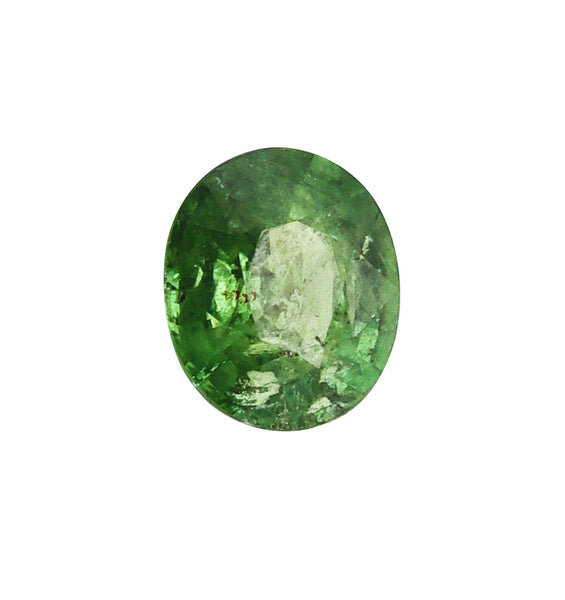 CERTIFIED Demantoid Natural Yellow-Green Garnet Oval Shape 2.06 Carats AGL-8090776