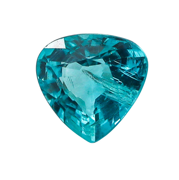 CERTIFIED Apatite Triangular Trillion Cut-Shape Vivid Blue 1.45 Carats AGL-8090819