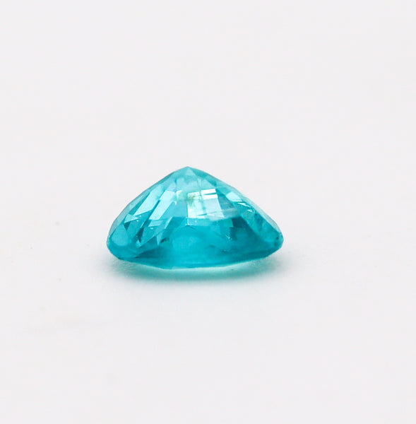 CERTIFIED Apatite Triangular Trillion Cut-Shape Vivid Blue 1.45 Carats AGL-8090819