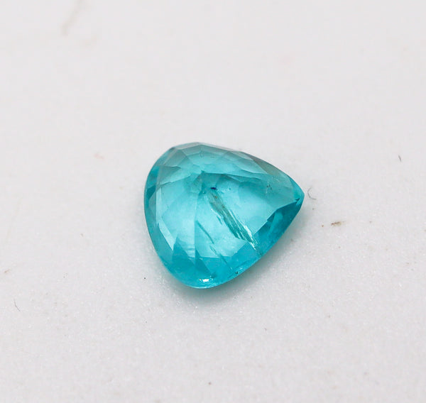 CERTIFIED Apatite Triangular Trillion Cut-Shape Vivid Blue 1.45 Carats AGL-8090819
