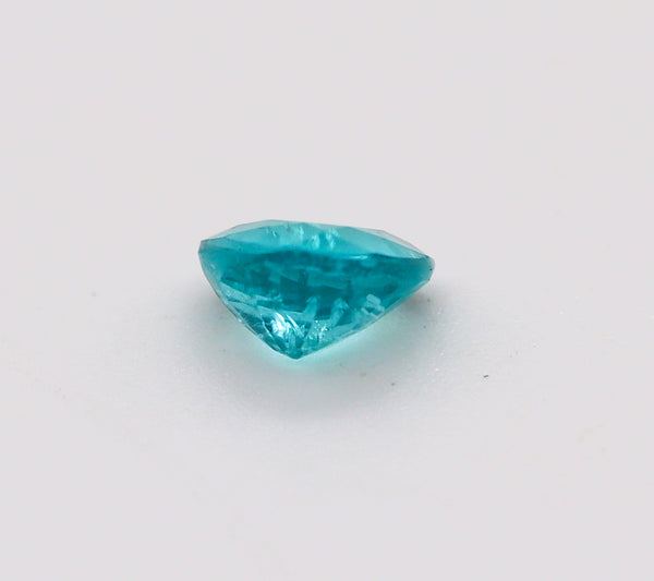 CERTIFIED Apatite Triangular Trillion Cut-Shape Vivid Blue 1.45 Carats AGL-8090819