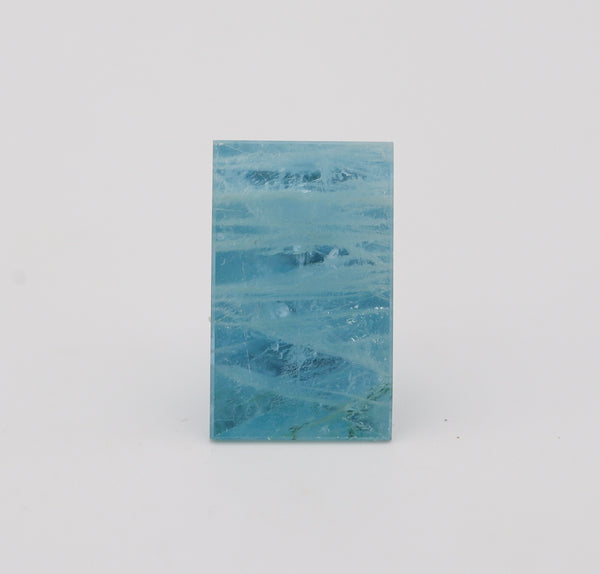 GIA CERTIFIED Natural Blue Aquamarine Fancy Cut 31.44 Carats GIA-6217188193