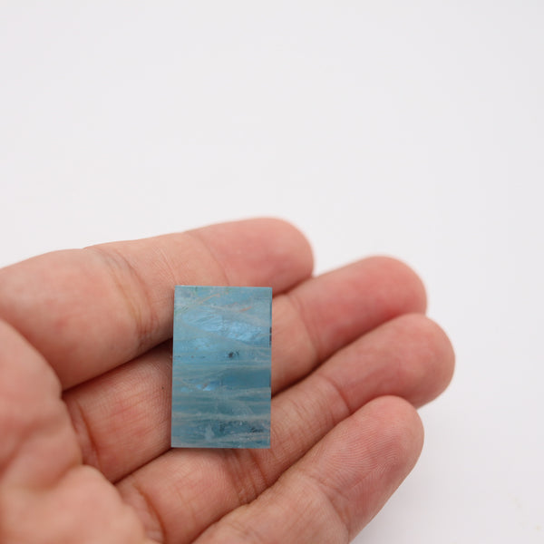 GIA CERTIFIED Natural Blue Aquamarine Fancy Cut 31.44 Carats GIA-6217188193