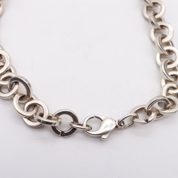 TIFFANY & CO. Vintage Links Necklace In .925 Sterling Silver & 18Kt Yellow Gold