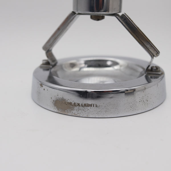 MUHLEX England 1926 Art Deco Machine Age Desk Striker-Lighter & Ashtray