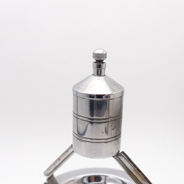 MUHLEX England 1926 Art Deco Machine Age Desk Striker-Lighter & Ashtray