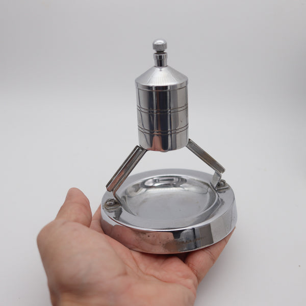 MUHLEX England 1926 Art Deco Machine Age Desk Striker-Lighter & Ashtray
