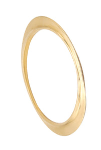 TIFFANY & CO. 1977 By Elsa Peretti Flying Saucer Bangle Bracelet In 18Kt Yellow Gold