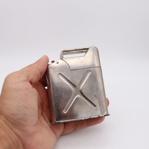 JERRICAN Paris 1946 Licensed By Clodion Extra Large Petrol-Can Desk Lighter