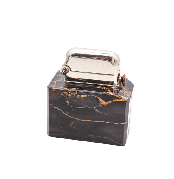 THORENS New York 1926 Art-Deco Design Portor Single Claw Marble Desk Petrol Lighter